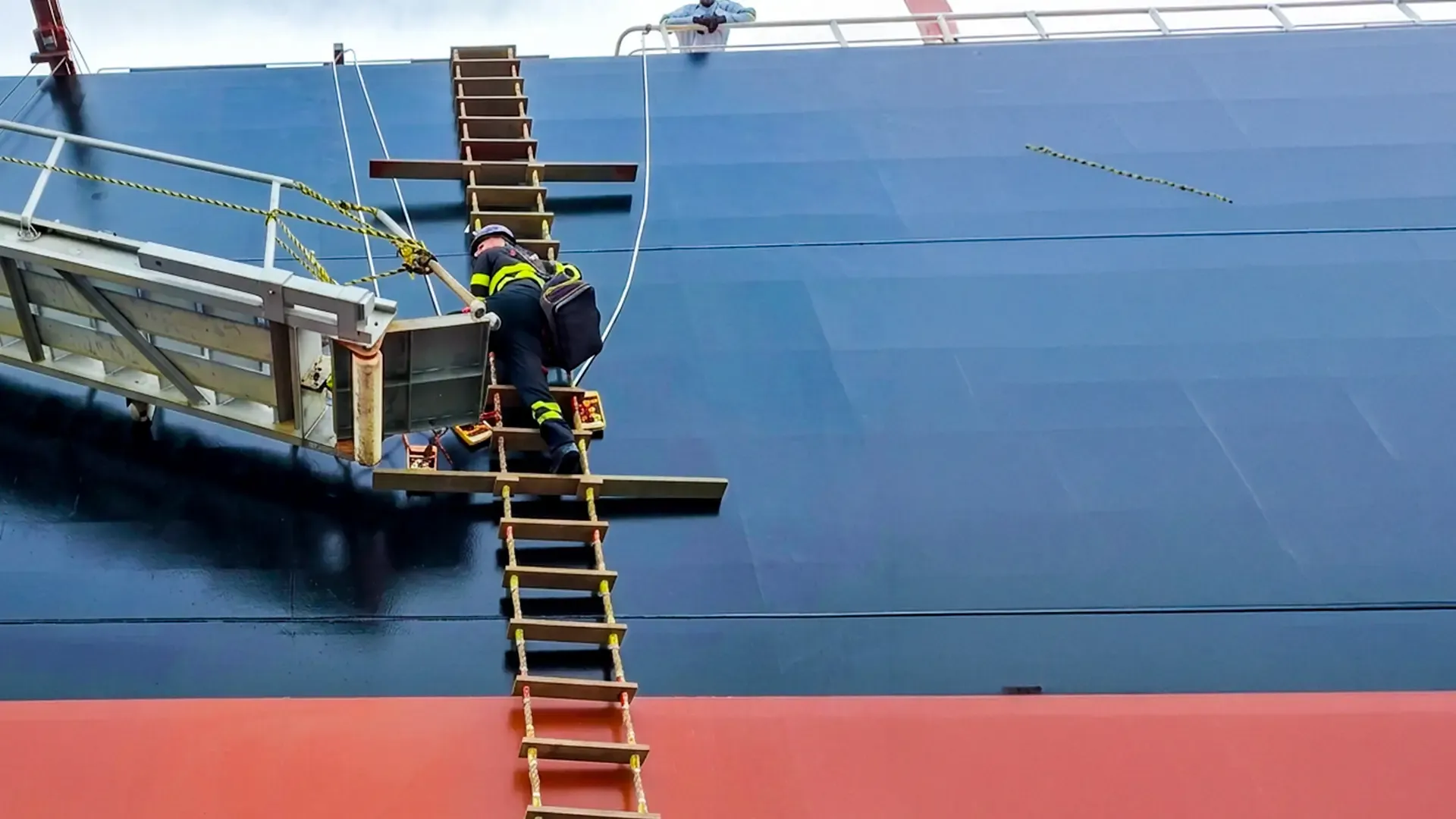 Crew change services — illustrative maritime photography